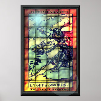 Knight of swords poster