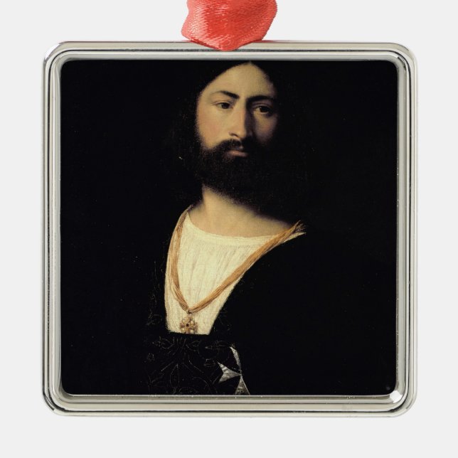 Knight of the Order of Malta Metal Tree Decoration (Front)