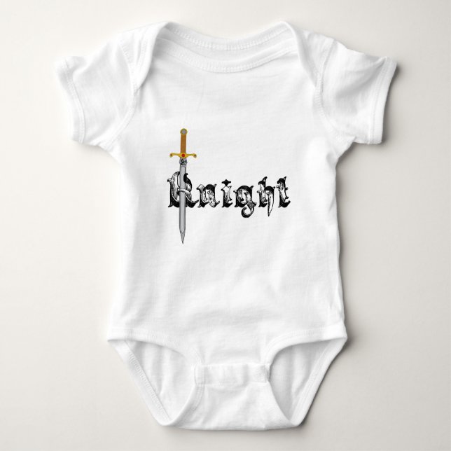 Knight of the Realm Baby Bodysuit (Front)