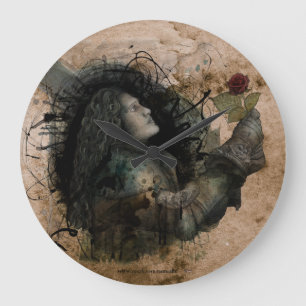 Knight of the Rose Large Clock