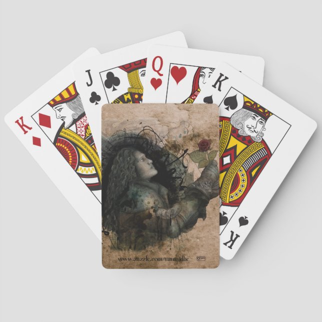 Knight of the Rose Playing Cards (Back)