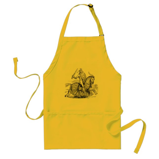Knight on Horsback Apron (Front)