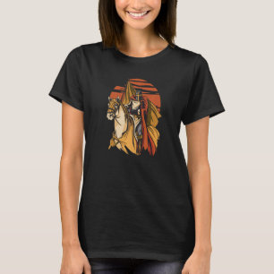 Knight On Horse Medieval Renaissance Fair Premium T-Shirt