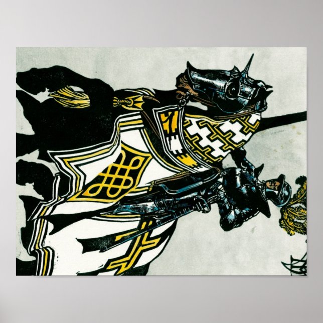 Knight On Horseback poster (Front)