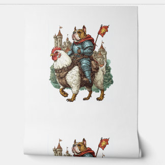 Knight Pup – Mediaeval Hero Dog Wallpaper