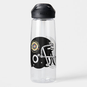 Knight Templar  Football Water Bottle