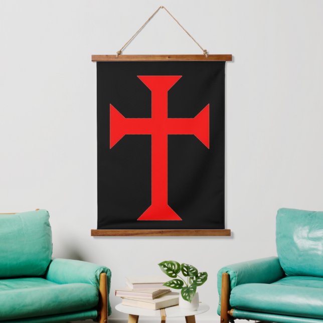 Knight Templar Hanging Tapestry (Living Room)
