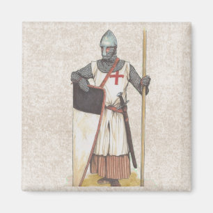 Knight Templar Historic Magnet