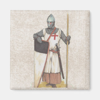 Knight Templar Historic Magnet