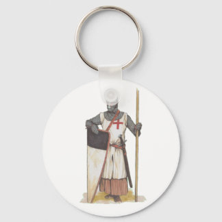 Knight Templar Mediaeval Key Ring
