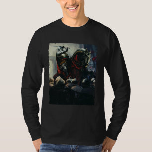 Knight Templar Medieval Horseman Knights T-Shirt