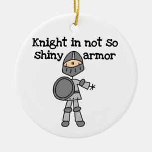 Knight Without Shine Ceramic Tree Decoration