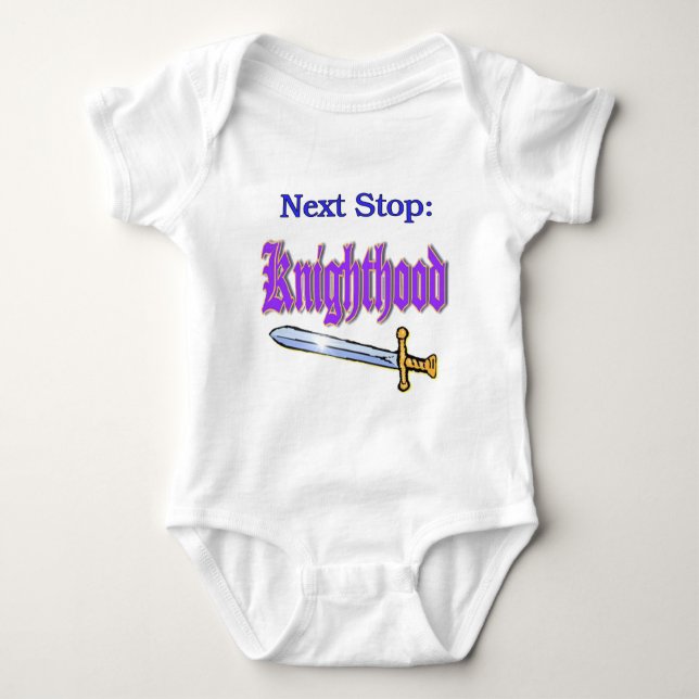 Knighthood Baby Bodysuit (Front)