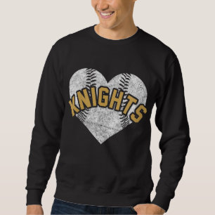 Knights Baseball Softball High School Team Mascot Sweatshirt