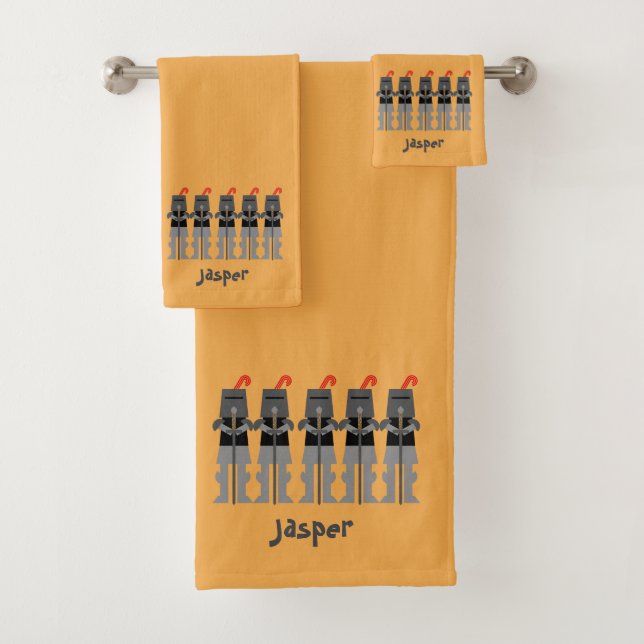 Knights Bath Towel Set (Insitu)