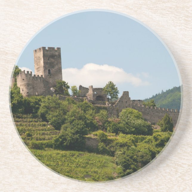 Knight's Castle in Wachau Austria Coaster (Front)