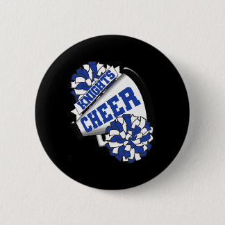 Knights Cheer Ck To School Cheerleading Spirit B  6 Cm Round Badge
