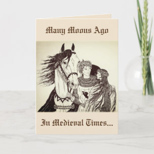 "Knights Courted Maidens!" Card