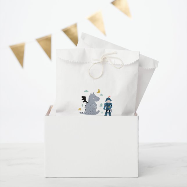 Knights & Dragons Birthday Favour Bags (Party)