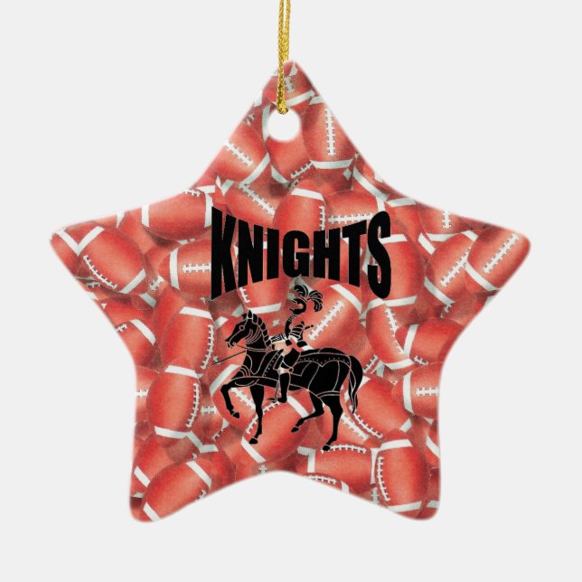 Knights Football Keepsake Ornament (Front)