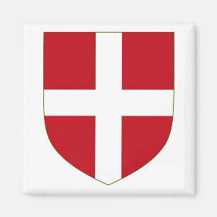 Knights Hospitaller Coat of Arms Magnet