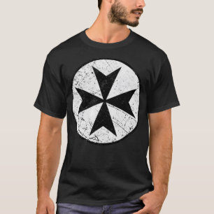 Knights Hospitaller Order Cross T-Shirt