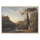 Knights in Italian Landscape Ephemera Decoupage