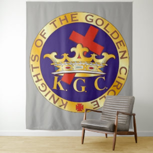 KNIGHTS of the GOLDEN CIRCLE Tapestry