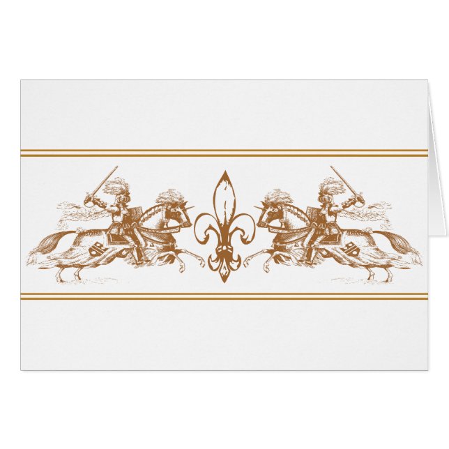 knights on horses (Front Horizontal)