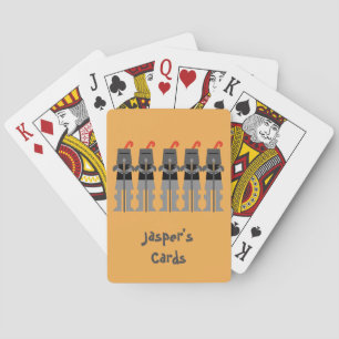 Knights Playing Cards
