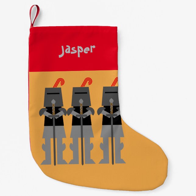 Knights Small Christmas Stocking (Front)