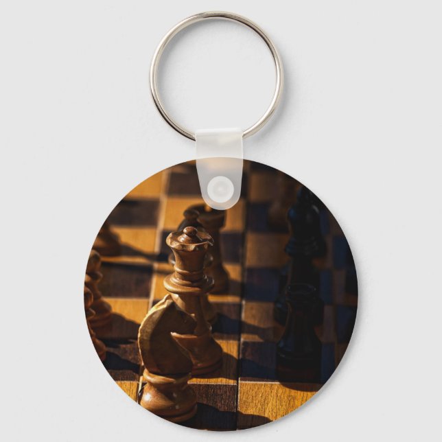 Knights take Bishops Key Ring (Front)