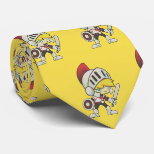 Knights Team Mascot Football Necktie