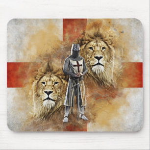 Knights Templar 001 Mouse Pad