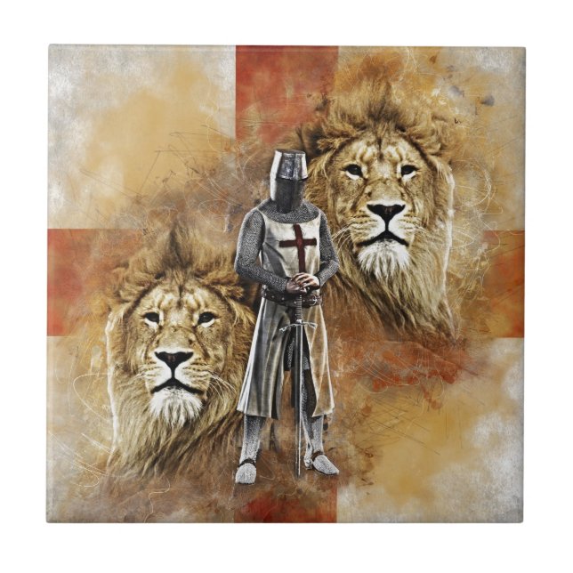 Knights Templar 001 Tile (Front)
