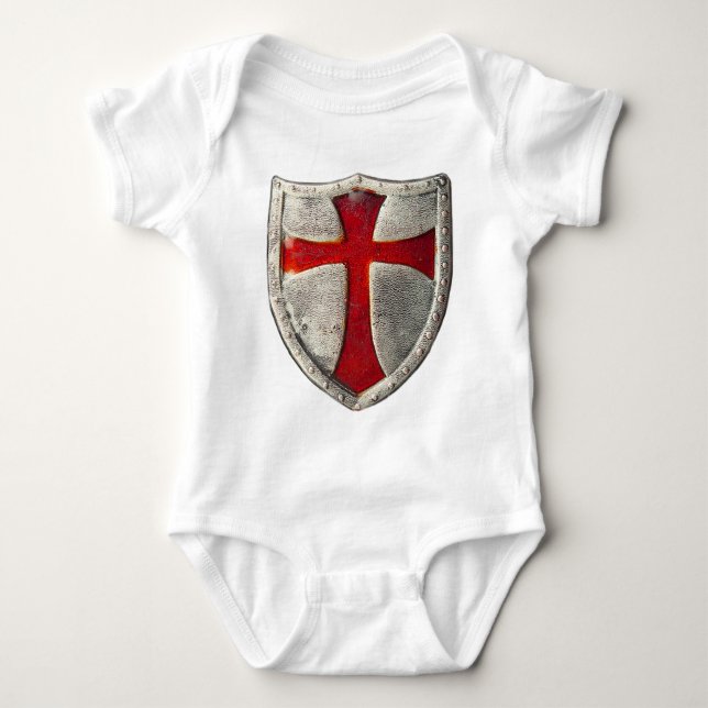 Knights Templar Baby Bodysuit (Front)