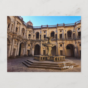 Knights Templar Castle and Convent Tomar Portugal Postcard