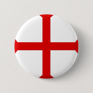 Knights Templar Cross 6 Cm Round Badge