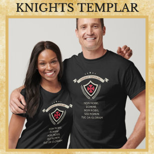 Knights Templar history warrior of jesus christ T-Shirt