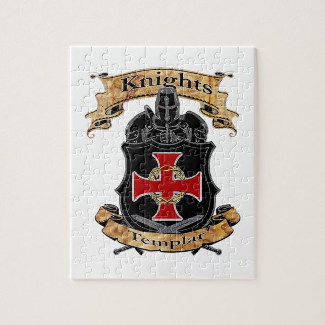 Knights Templar Jigsaw Puzzle (Vertical)