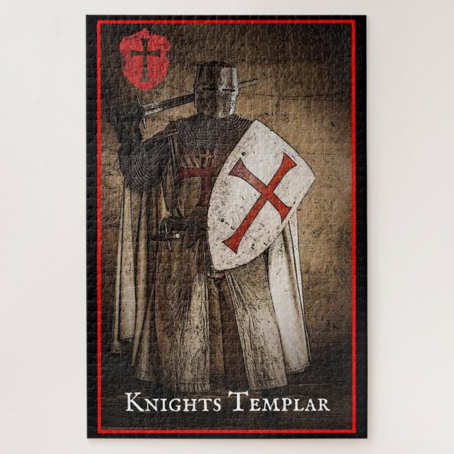 Knights Templar Jigsaw Puzzle (Vertical)