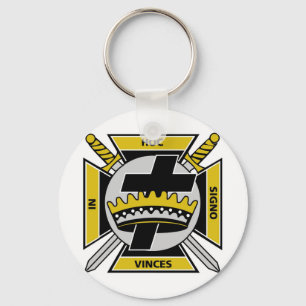 Knights Templar Key Ring