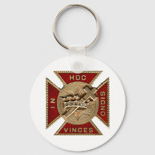 KNIGHTS TEMPLAR KEY RING
