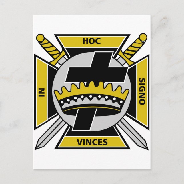 Knights Templar Postcard (Front)