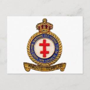 KNIGHTS TEMPLAR POSTCARD