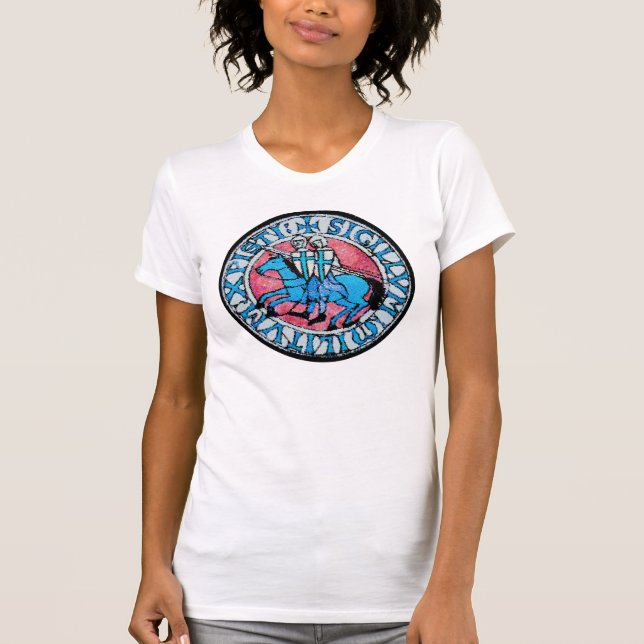 Knights Templar Seal T-Shirt (Front)