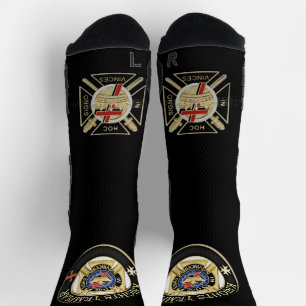 Knights Templar Socks