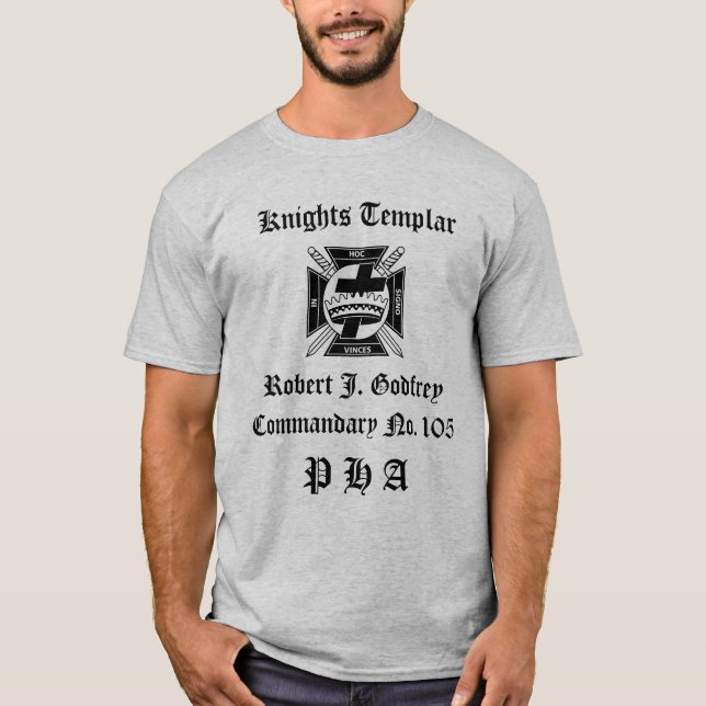 Knights Templar T-Shirt (Front)
