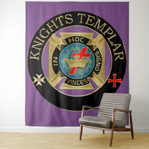 KNIGHTS TEMPLAR TAPESTRY