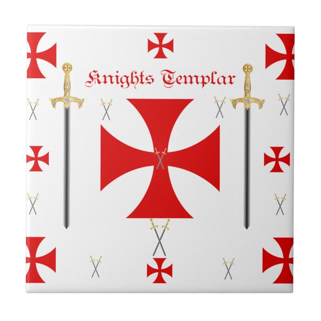 Knights Templar Tile (Front)